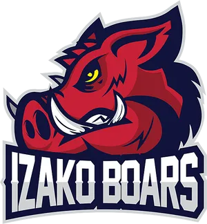 Izako_ Boars_ Esports_ Logo PNG Image