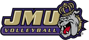 J M U Volleyball Team Logo PNG Image