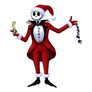 Jack Skellington As Santa Claus Png Dlm PNG Image