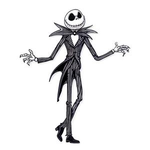 Jack Skellington Graphic Png Bgh PNG Image