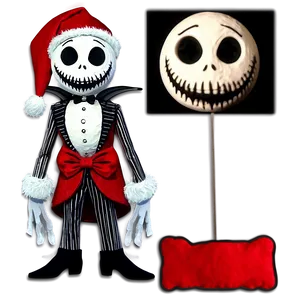 Jack Skellington Santa Costume Png Wgu PNG Image