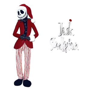 Jack Skellington Santa Gift Png Flk PNG Image