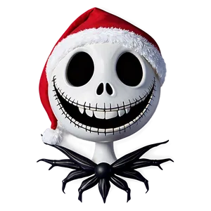 Jack Skellington Santa Smile Png Fhf PNG Image