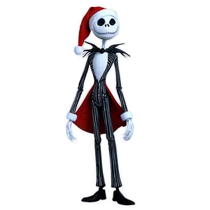 Jack Skellington Santa Suit Png Gun PNG Image