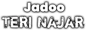 Jadoo Teri Najar Text Graphic PNG Image