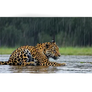 Jaguars Under Rain Png Vuu PNG Image