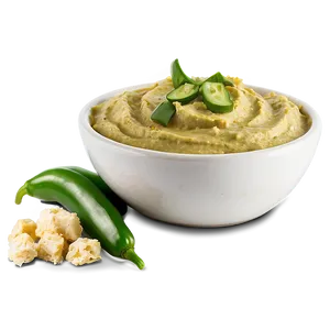 Jalapeno Cilantro Hummus Png Kbe42 PNG Image