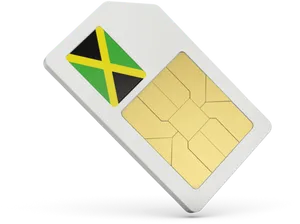 Jamaican Flag S I M Card PNG Image