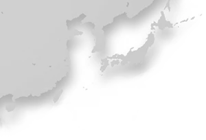 Japan Topographic Map Grayscale PNG Image