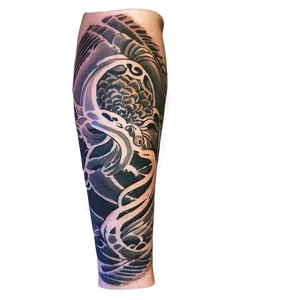 Japanese Sleeve Tattoo Png Bmt PNG Image