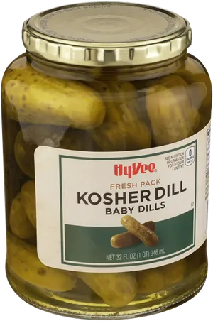 Jarof Kosher Dill Pickles PNG Image