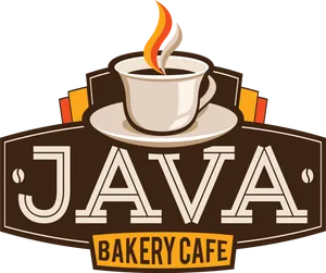 Java Bakery Cafe Logo PNG Image