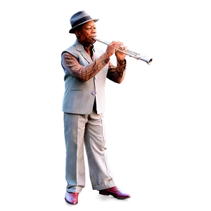 Jazz Flute Player Png 33 PNG Image