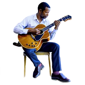 Jazz Guitar Player Png 94 PNG Image