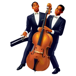 Jazz Quartet Clipart Png Uvw36 PNG Image