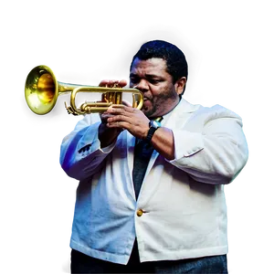 Jazz Trumpet Player Png Mhs83 PNG Image