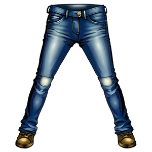 Jean Zipper Illustration Png Tyn74 PNG Image