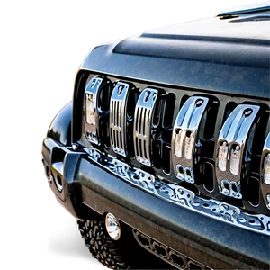 Jeep Grill Close-up Png Lhk PNG Image