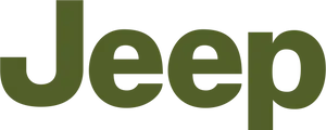 Jeep Logo Green Background PNG Image