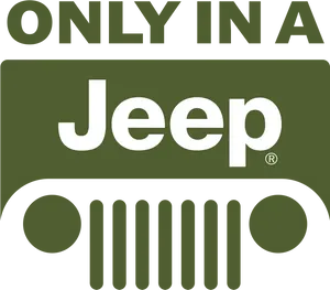 Jeep Only In A Logo PNG Image