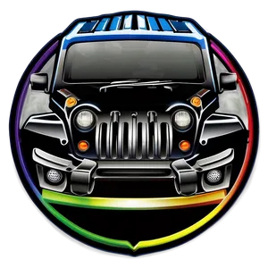 Jeep Wave Pride Badge Png Qwq45 PNG Image