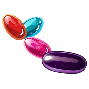 Jellybean Illustration Png Jkw54 PNG Image