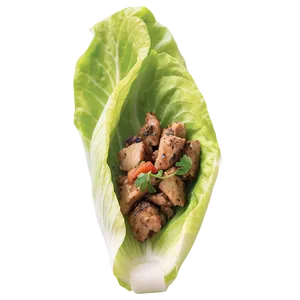 Jerk Chicken Lettuce Wraps Png Fpt14 PNG Image