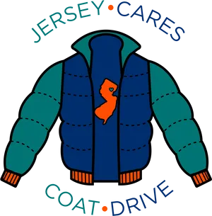 Jersey Cares Coat Drive Logo PNG Image