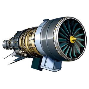 Jet Engine Components Layout Png Oua87 PNG Image