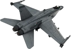 Jet Fighter In Flight PNG Image