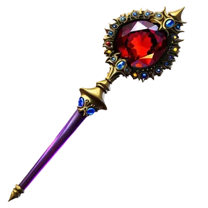 Jeweled Scepter Png Xkm PNG Image