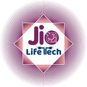 Jio Life Tech Logo Design PNG Image