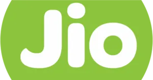 Jio Logo Green Background PNG Image