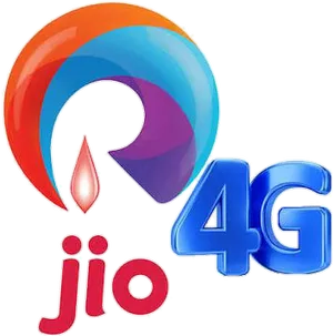 Jio4 G Logo PNG Image