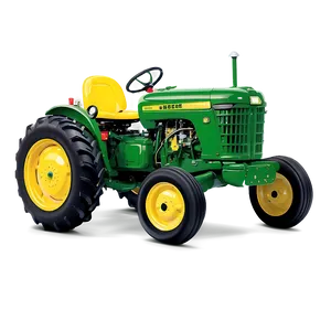 John Deere Tractor Classic Design Png Rco98 PNG Image