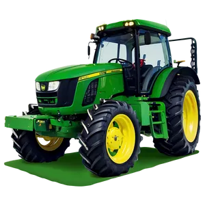 John Deere Tractor In Field Png Xoq36 PNG Image