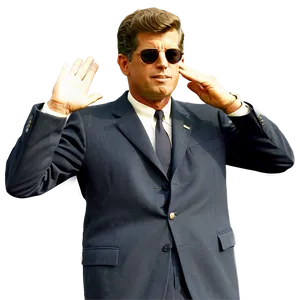 John F Kennedy Jr. Salute Png Fhw PNG Image