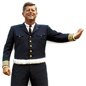 John F Kennedy Navy Uniform Png Fnx52 PNG Image