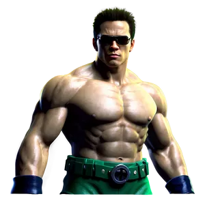 Johnny Cage Fan Art Design Png Jdy PNG Image