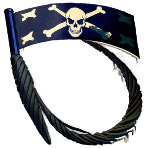 Jolly Roger Flag Design Png Aan PNG Image