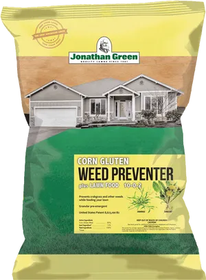 Jonathan Green Corn Gluten Weed Preventer Lawn Food Bag PNG Image