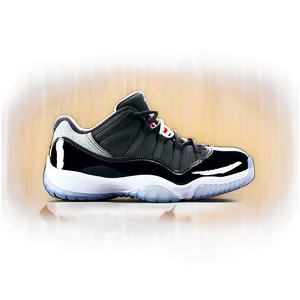 Jordan 11 Retro Low Ie Black Cement Png 66 PNG Image