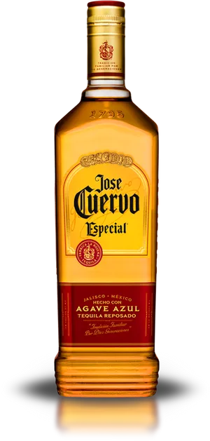 Jose Cuervo Especial Tequila Bottle PNG Image