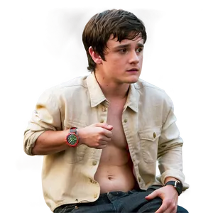 Josh Hutcherson Movie Scene Png 06202024 PNG Image