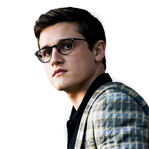 Josh Hutcherson With Glasses Png 44 PNG Image