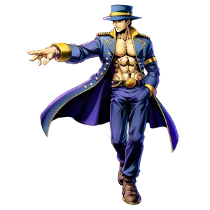 Jotaro Character Art Png Rme PNG Image