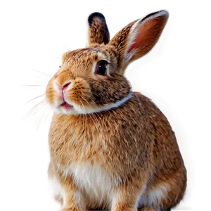 Joyful Bunny Portraiture Png 19 PNG Image