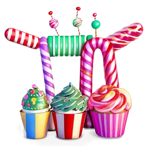 Joyful Candyland Celebration Png Xyx PNG Image