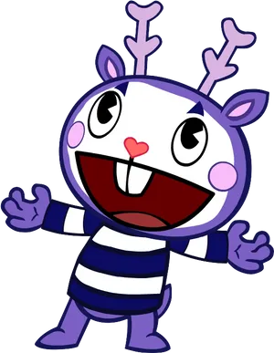 Joyful Cartoon Character Happiness.png PNG Image