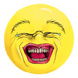 Joyful Emoji Laughter.png PNG Image